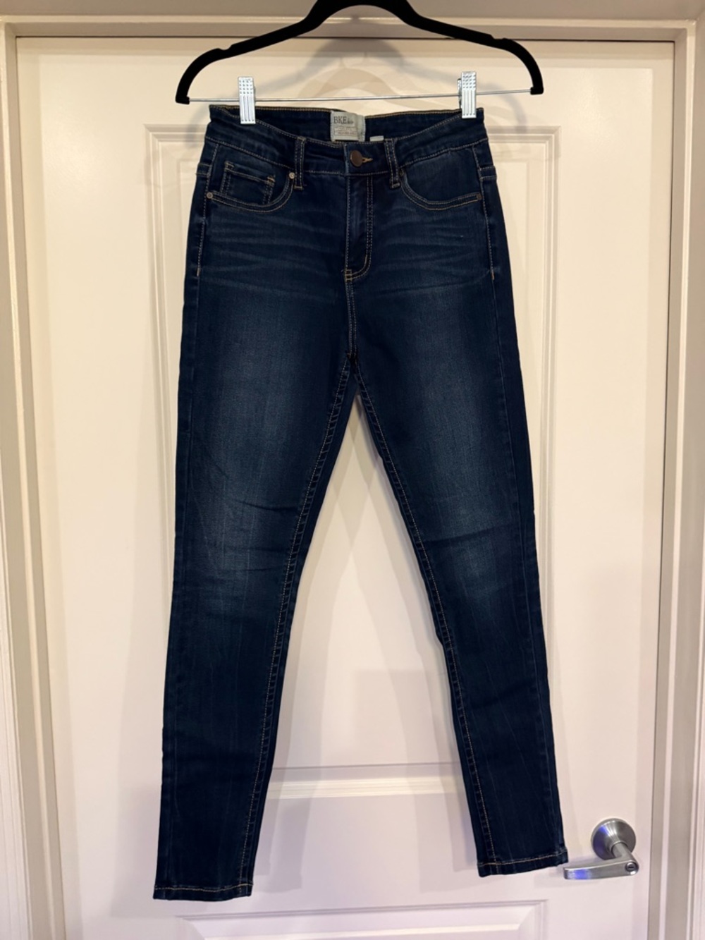 BKE Dark Indigo Skinny Jeans - Stretch Slim Fit NWOT size 27